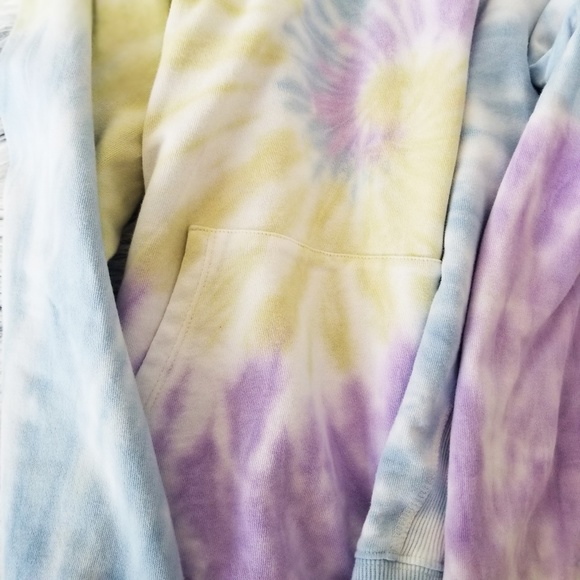 Last1️⃣DAWN Spiral Tie Dye Pullover with Pocket - Picture 10 of 11